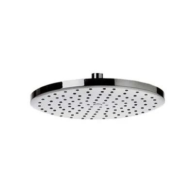 SOFFIONE DOCCIA TONDO CROMATO CM.24