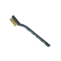 SPAZZOLA PER CANDELE OTTONE MANICO PLASTICA