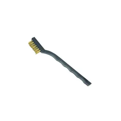 SPAZZOLA PER CANDELE OTTONE MANICO PLASTICA