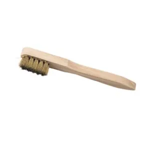 SPAZZOLA PER CANDELE OTTONE MANICO LEGNO