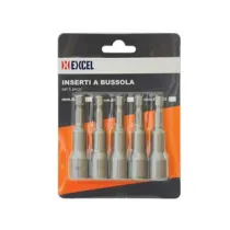 INSERTI A BUSSOLA MAGNETICI PER AVVITATORI SET PEZZI 5