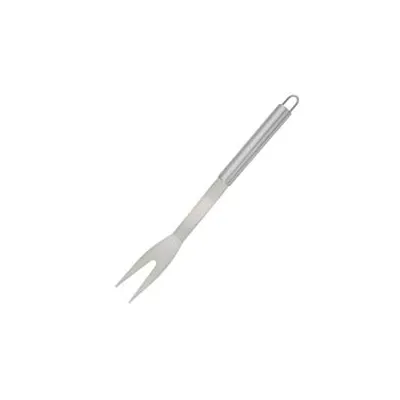 FORCHETTONE IN ACCIAIO INOX PER BARBECUE CON MANICO ALLUMINIO