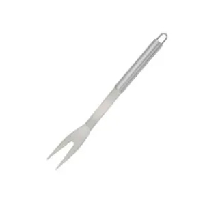 FORCHETTONE IN ACCIAIO INOX PER BARBECUE CON MANICO ALLUMINIO