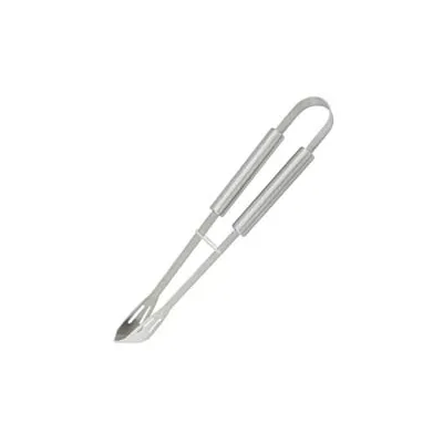 PINZA IN ACCIAIO INOX PER BARBECUE CON MANICO ALLUMINIO