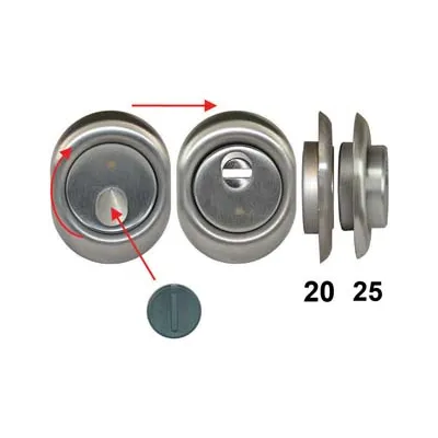 DEFENDER MAGNETICO MAG MONOLITO ANTIACIDO MRM29 CROMO SATINATO