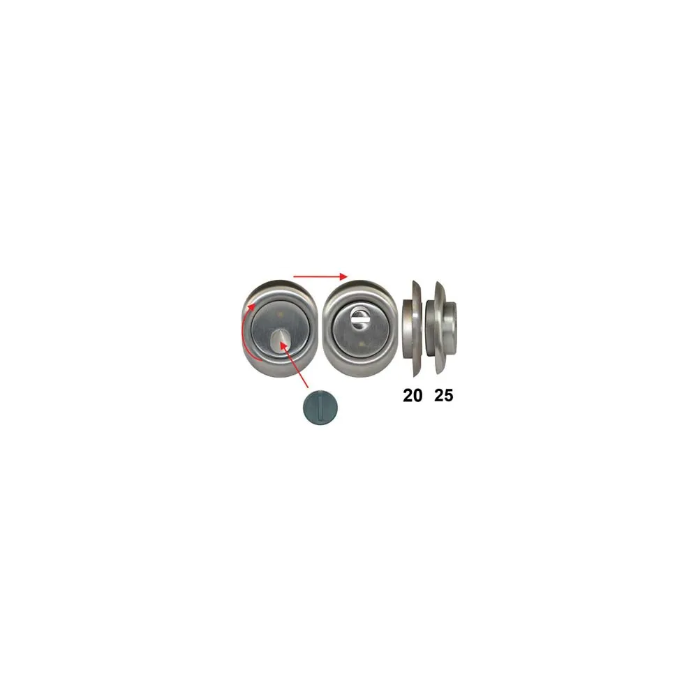 DEFENDER MAGNETICO MAG MONOLITO ANTIACIDO MRM29 CROMO SATINATO