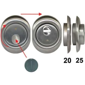 DEFENDER MAGNETICO MAG MONOLITO ANTIACIDO MRM29 CROMO SATINATO