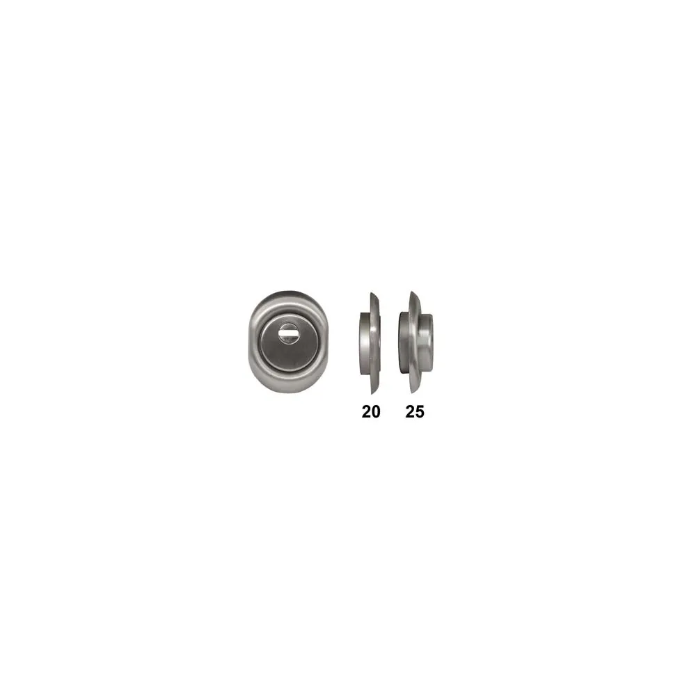 DEFENDER MONOLITO A VITE BD250 CROMO SATINATO