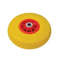 RUOTA PER CARRELLO PU PIENA MM.260 CERCHIO PLASTICA