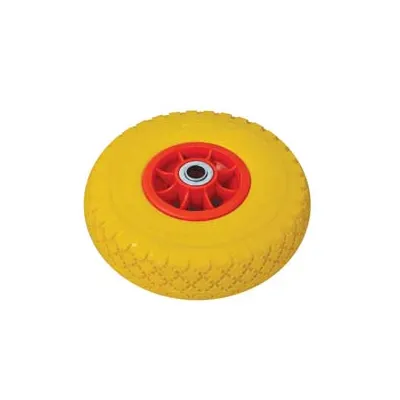 RUOTA PER CARRELLO PU PIENA MM.260 CERCHIO PLASTICA