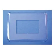PLACCA SOTTOINTERRUTTORE TRASPARENTE