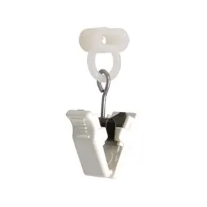 SCIVOLANTI PER TENDA CON PINZETTA IN NYLON