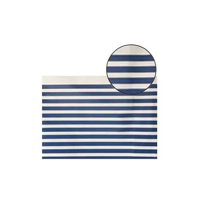 TENDA DOCCIA PEVA BIANCA/BLU "STRISCIA"
