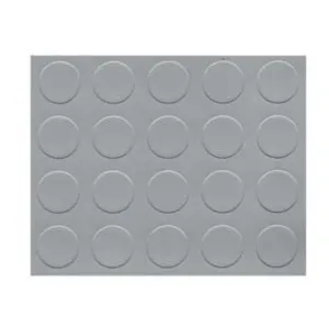 PAVIMENTO PVC BOLLE H.100 GRIGIO MT.25