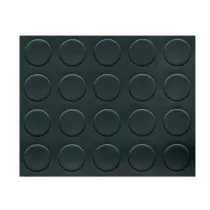 PAVIMENTO PVC BOLLE H.100 NERO MT.25
