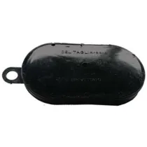 COPERCHIO OVALE NERO PER POMPE TOSCA E SFIDA