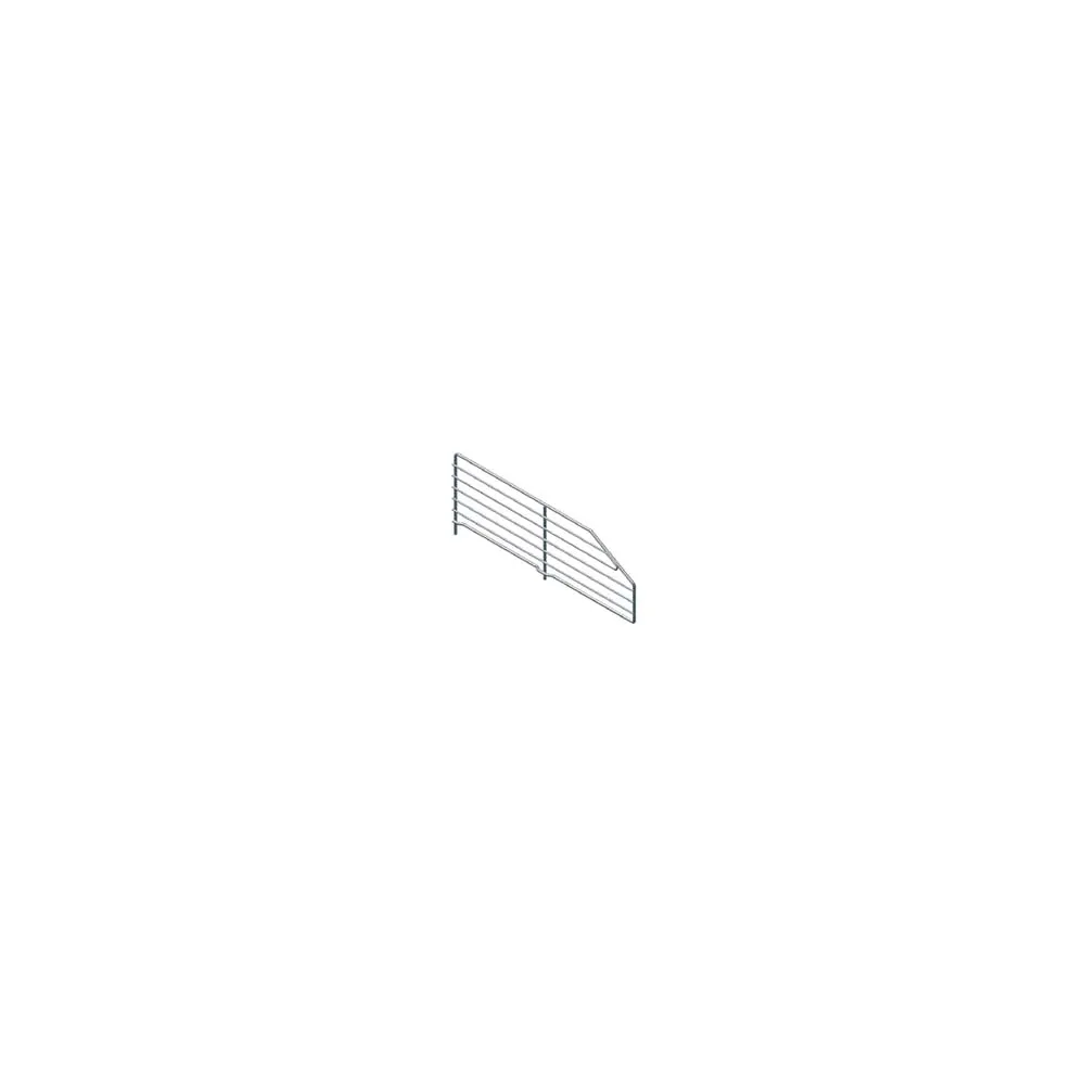 DIVISORIO TRAPEZOIDALE IN FILO CROMATO