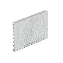 FONDALE IN LAMIERA FORATO MM.400H GRIGIO RAL 7035