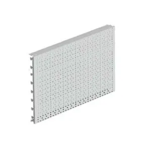 FONDALE IN LAMIERA FORATO MM.400H GRIGIO RAL 7035