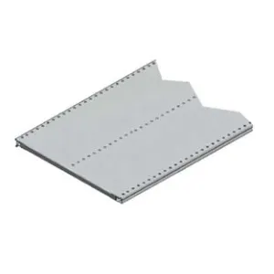 RIPIANO IN LAMIERA FORATA VERNICIATO GRIGIO RAL 7035