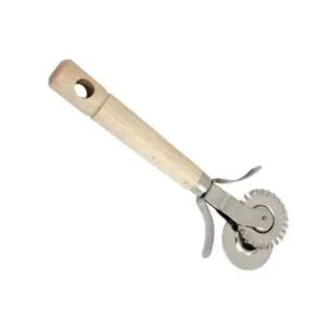 ROTELLA TAGLIA PASTA DOPPIO IN ACCIAIO INOX