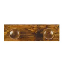 APPENDIABITI IN LEGNO 2 POSTI NOCE
