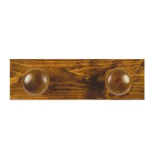 APPENDIABITI IN LEGNO 2 POSTI NOCE