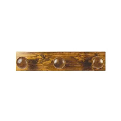 APPENDIABITI IN LEGNO 3 POSTI NOCE