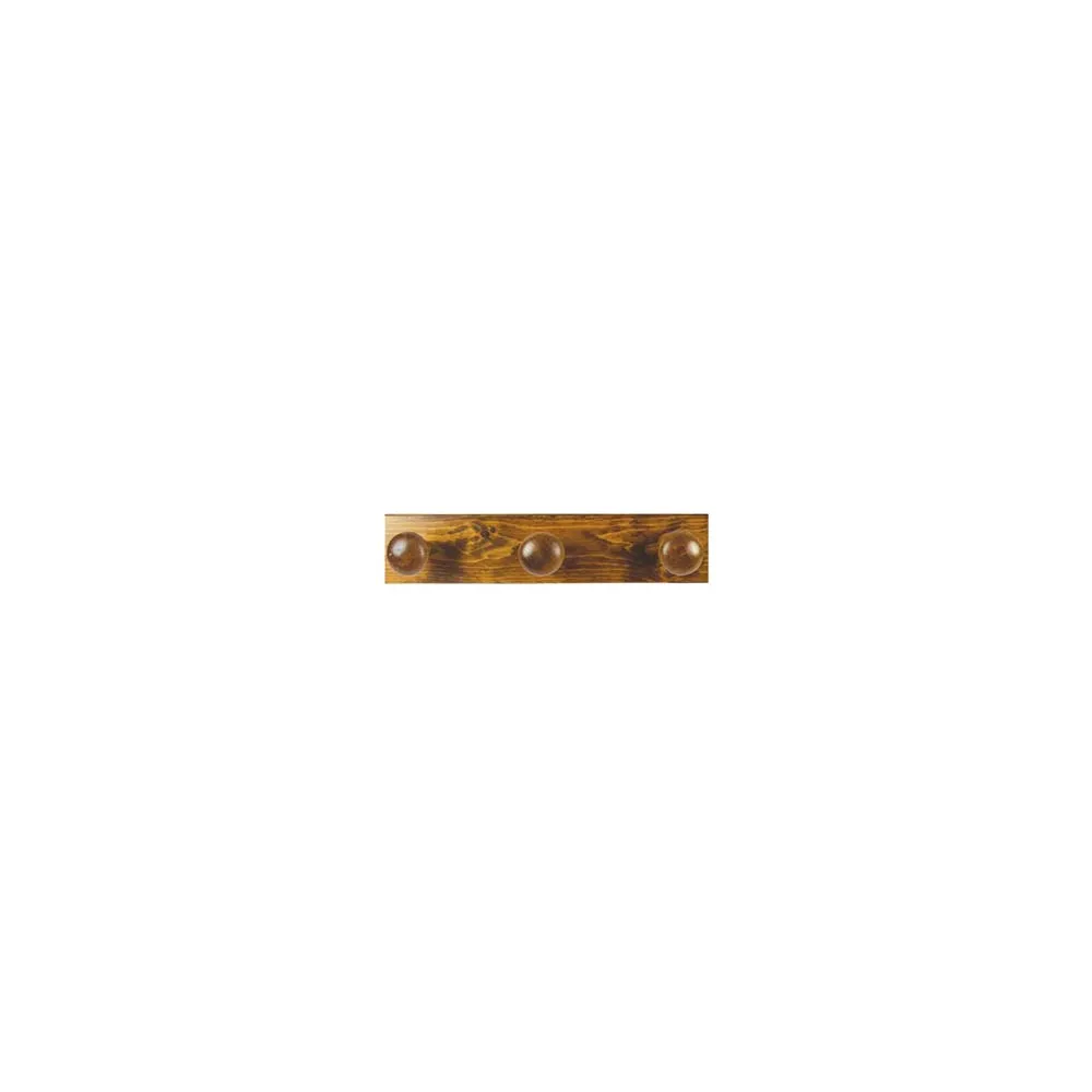 APPENDIABITI IN LEGNO 3 POSTI NOCE