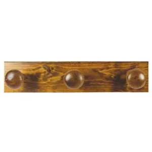 APPENDIABITI IN LEGNO 3 POSTI NOCE