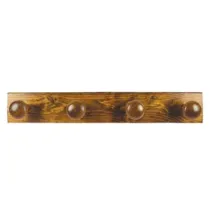 APPENDIABITI IN LEGNO 4 POSTI NOCE