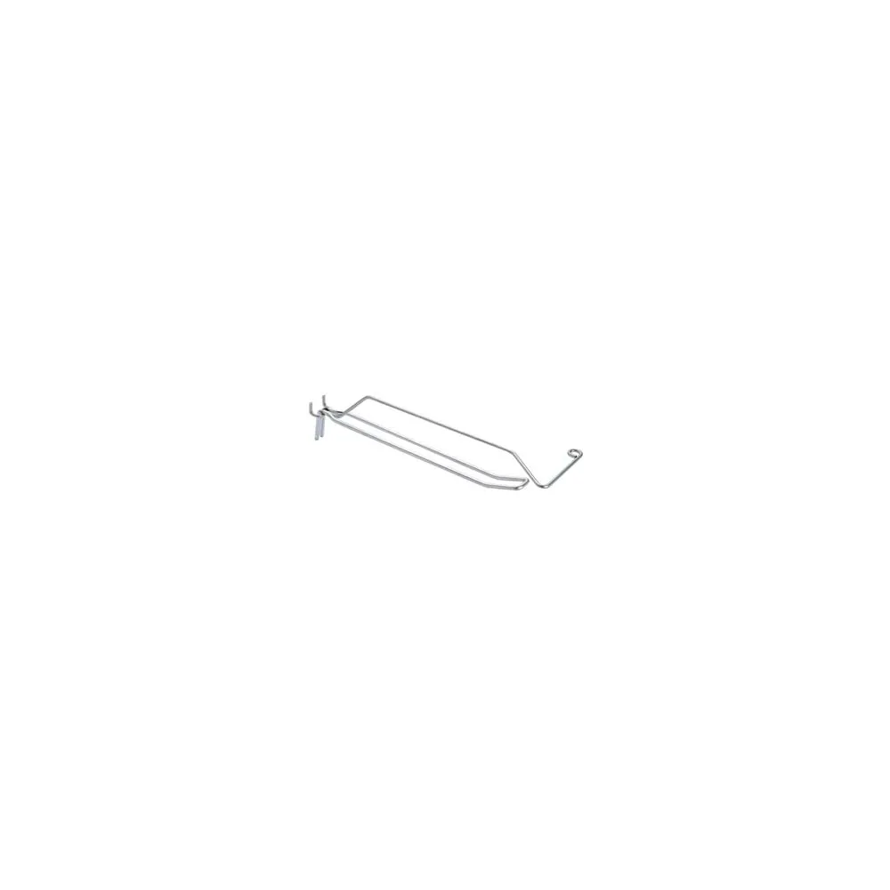 GANCI A 2 FILI CON PORTAPREZZI PER PANNELLI FORATI