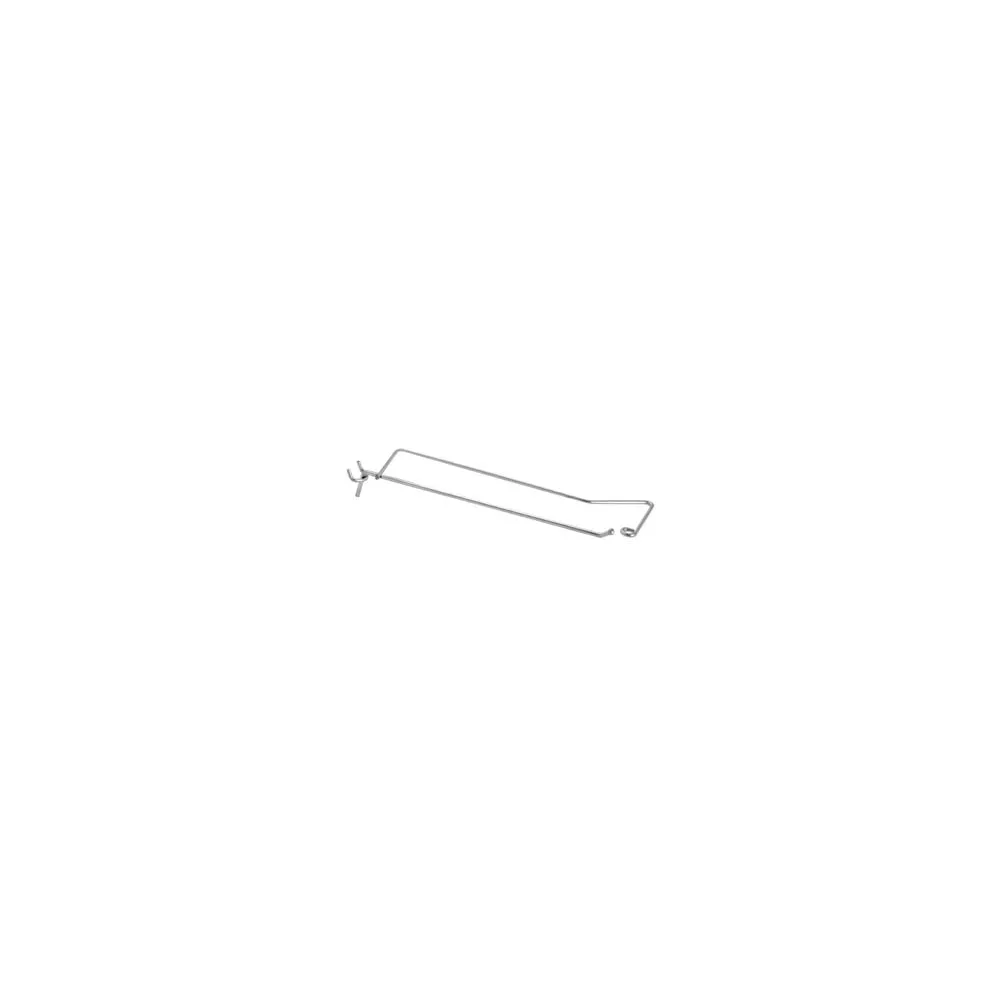 GANCI  A 1 FILO CON PORTAPREZZI PER PANNELLI FORATI