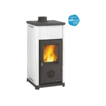 STUFA A LEGNA TEA 7 KW BIANCA