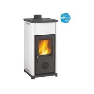 STUFA A LEGNA TEA 7 KW BIANCA