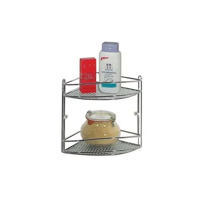 MENSOLA BAGNO CUCINA ANGOLO STAR DOPPIA