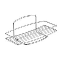 MENSOLA BAGNO CUCINA RETTANGOLARE 1 PIANO SERIE ONDA