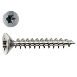 VITI PANEL-VIT TESTA SVASATA PIANA TORX ACCIAIO CHROMITING