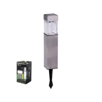 LAMPADA SOLARE LED SQUARE IN SCATOLA SET DA 4 PEZZI