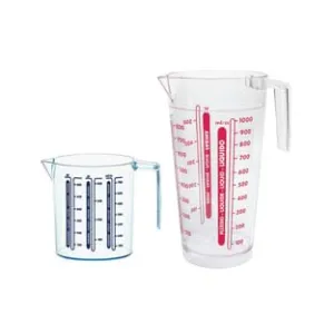 CARAFFA GRADUATA CON MANICO