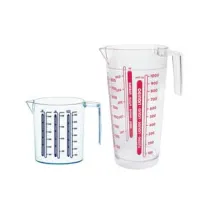 CARAFFA GRADUATA CON MANICO