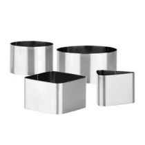 IMPIATTATORE IN ACCIAIO INOX PZ.4 "GRANDCHEF"