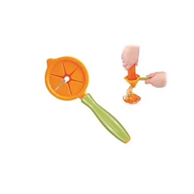 AFFETTA JULIENNE A SPIRALE CORPO PLASTICA E LAMA ACCIAIO PRESTO CARVING