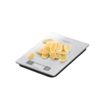 BILANCIA DA CUCINA ELETTRONICA KG.5 "ACCURA" PIANO IN VETRO