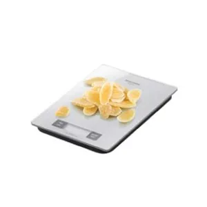 BILANCIA DA CUCINA ELETTRONICA KG.5 "ACCURA" PIANO IN VETRO