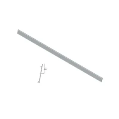 PORTAPREZZO PVC H40 BASCULANTE PER RIPIANO LAMIERA