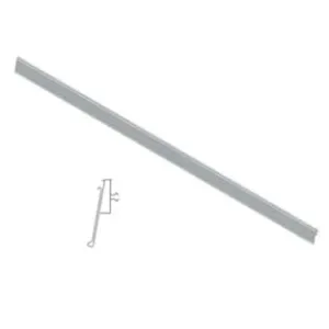 PORTAPREZZO PVC H40 BASCULANTE PER RIPIANO LAMIERA