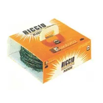 FILO FERRO SPINATO MT.100 ZINCATO E PLASTIFICATO "RICCIO"