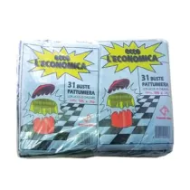 SACCO PATTUMIERA "ECCO L'ECONOMICA" NERO PZ.31