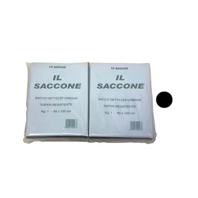 SACCO "IL SACCONE" NERO PZ.10